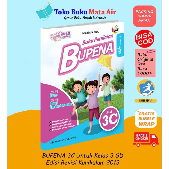 

ORIGINAL BEST SELLER BUPENA 3C SD KELAS III K13N