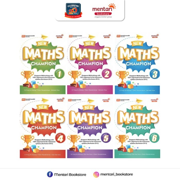 

New Maths Champion Buku SD Matematika Bahasa Inggris