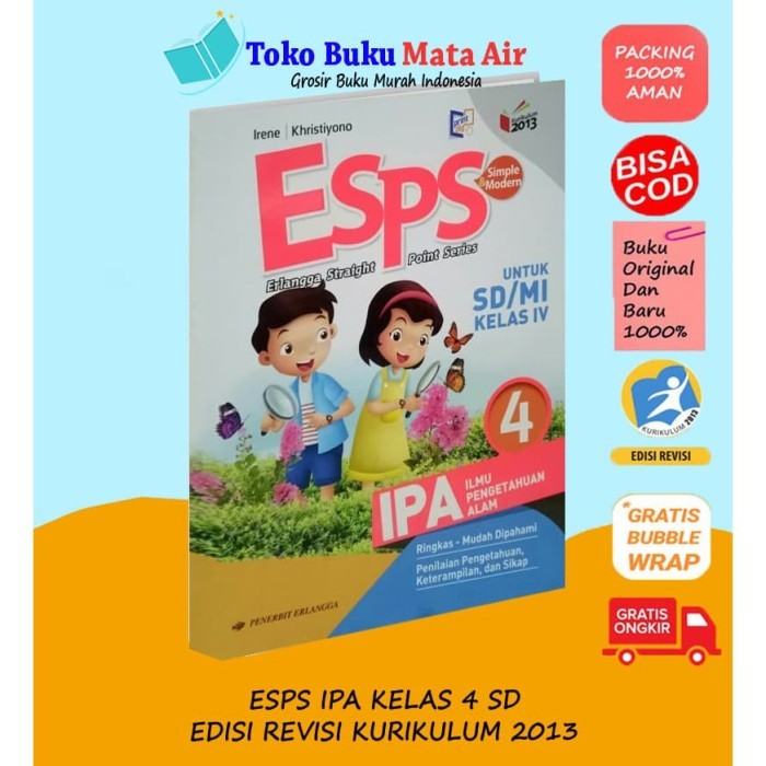 

BEST SELLER ESPS IPA 4 UNTUK SD/MI KELAS IV ( K13N ) ERLANGGA