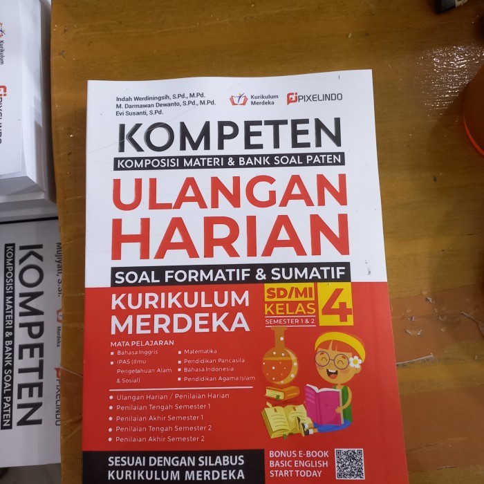 

BUKU KOMPETEN ULANGAN HARIAN KURIKULUM MERDEKA SD KELAS 4