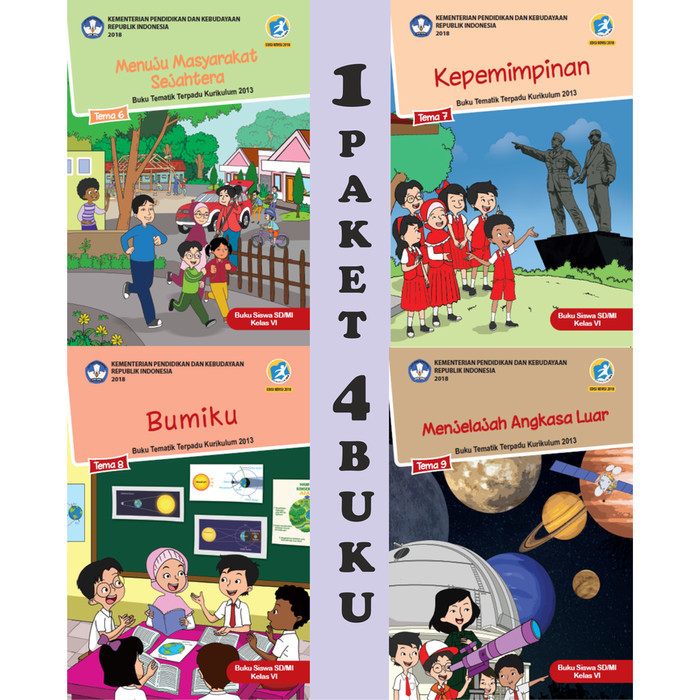 

Buku Paket Tematik kelas 6 Semester 2 SD (Tema 6-9)