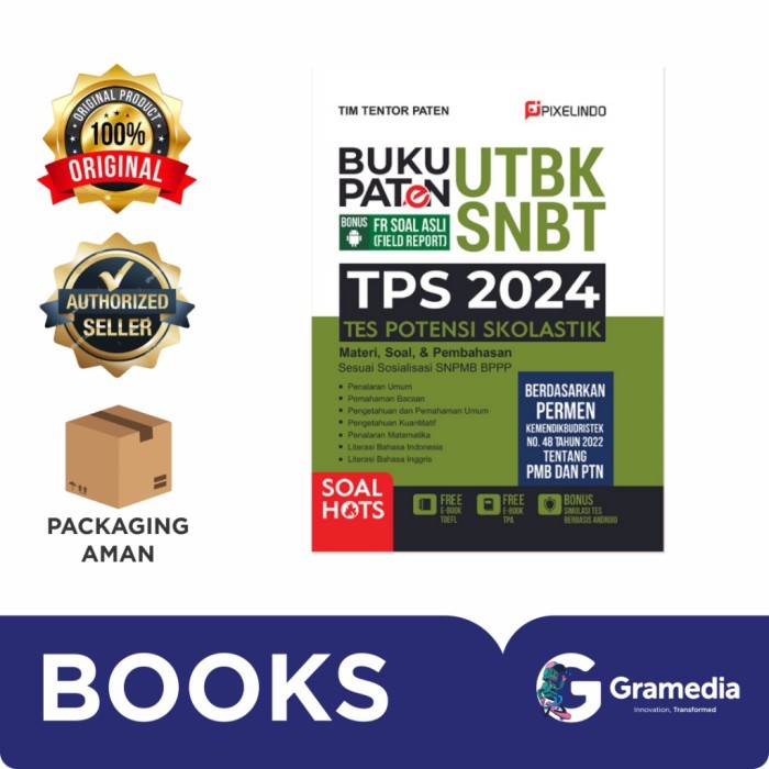 Buku Paten UTBK SNBT TPS 2024
