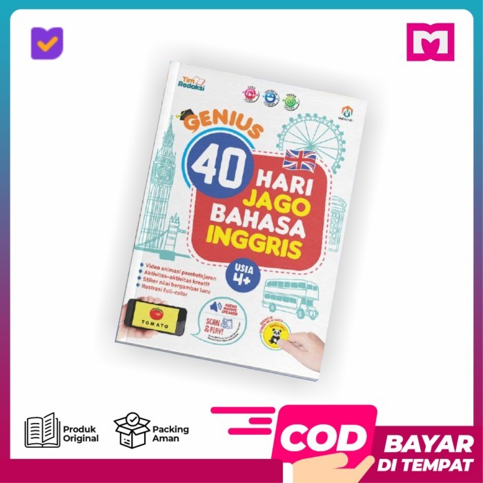 

Buku Genius 40 Hari Jago Bahasa Inggris untuk Anak