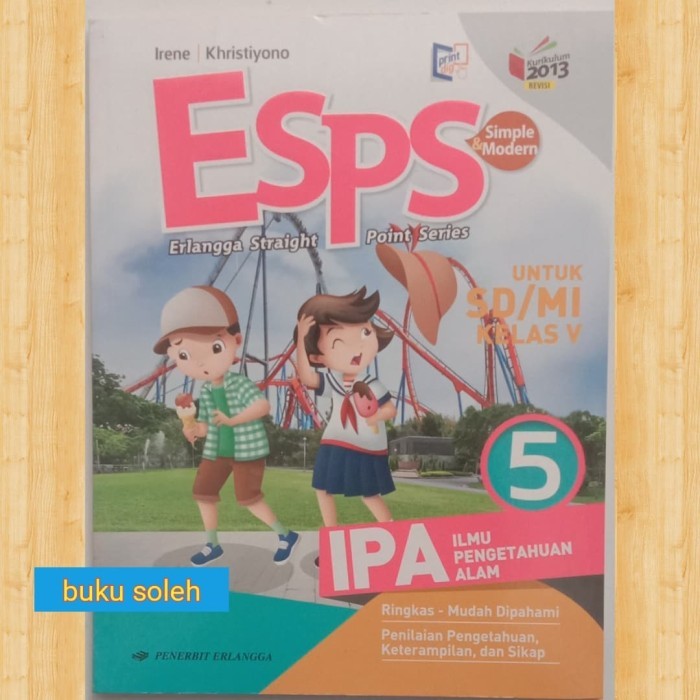 

buku paket Esps pelajaran IPA SD kelas 5 kurikulum 2013 revisi