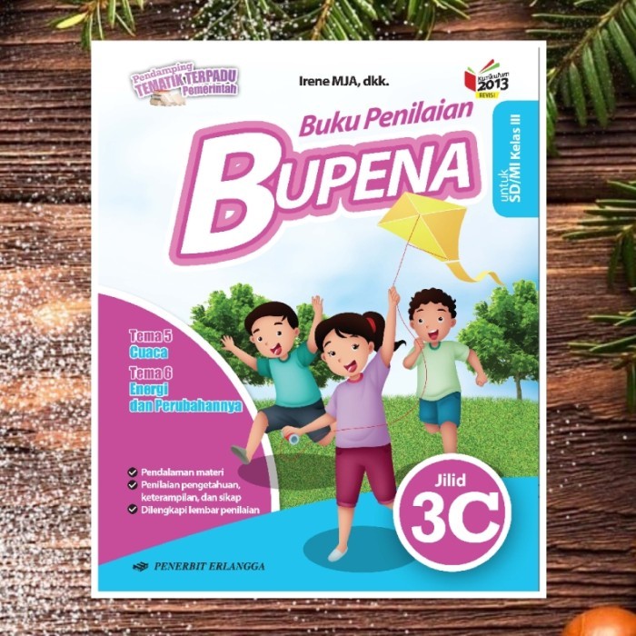 

Buku BUPENA Jilid 3C kelas 3 SD kurikulum 2013 Revisi 2017