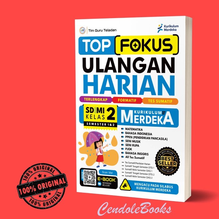 

Buku: TOP FOKUS ULANGAN HARIAN KURIKULUM MERDEKA SD/MI KELAS 2