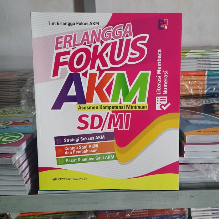 

Erlangga Fokus AKM sd/mi NEW