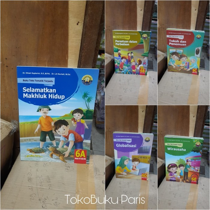 

Tematik terpadu sd kelas 6 semester 1 K13 yudhistira