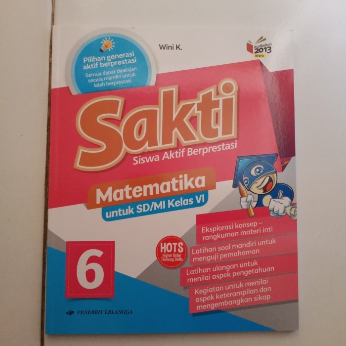 

Buku sakti Matematika SD kelas 6 k13 revisi Terbaru
