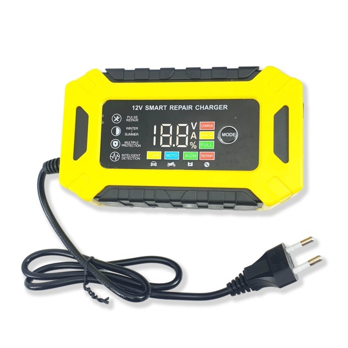 TERBARU- Cas Aki 6A 12V Charger Aki Mobil Casan Aki Carger Aki Motor TRANSFORM -KUALITAS TERBAIK