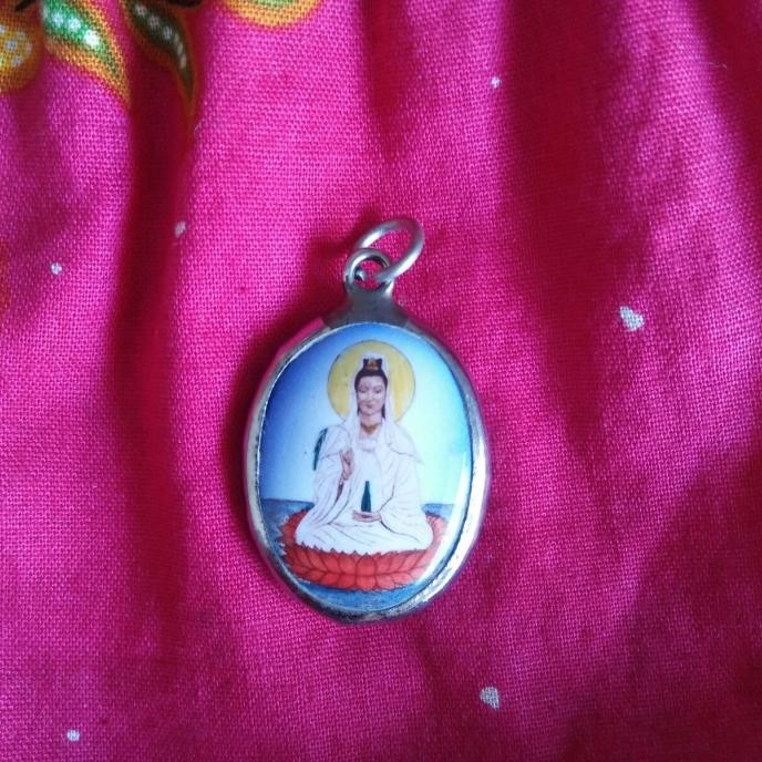 siap kirim] liontin dewi kwan im kalung