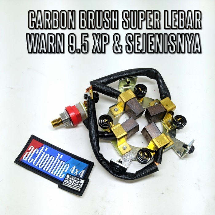 Jual Carbon Brush Arang Dinamo Lebar Untuk Warn 9.5 Xp Dan Sejenisnya
