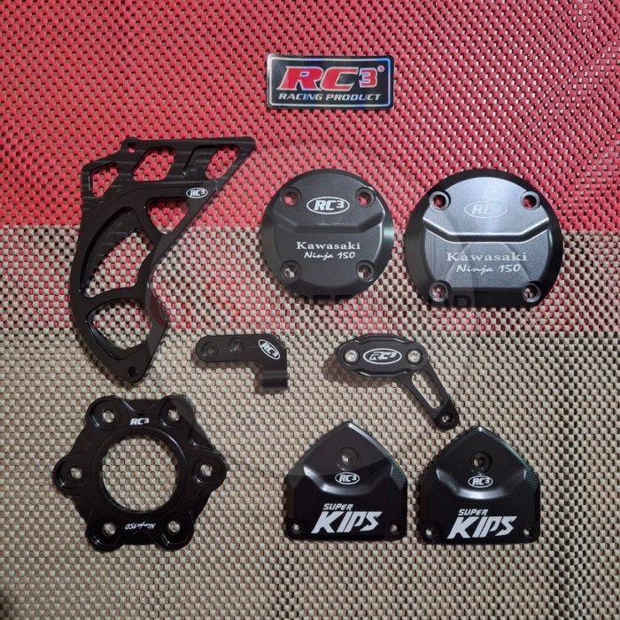Ready! 1 Set Sepaket Paketan Paket Anti Ngantuk Cover Tutup Pelindung Penutup Mesin Engine Magnet