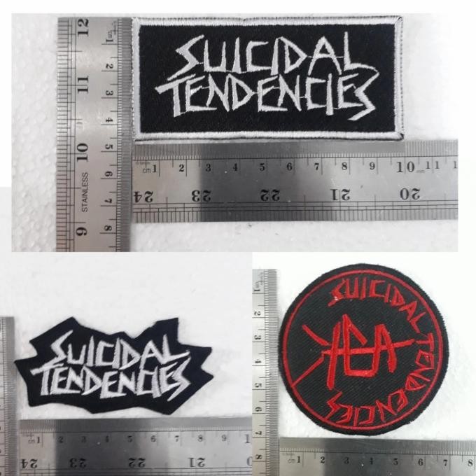 

}}}}}}] PATCH BORDIR SUICIDAL TENDEND/LOGO BORDIR/PATCH/PATCH ULAR/PATCH MUSIK