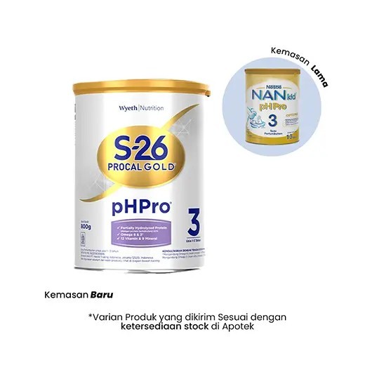 Nestle Susu Pertumbuhan Nan Ph Pro 3 800G Terbaik