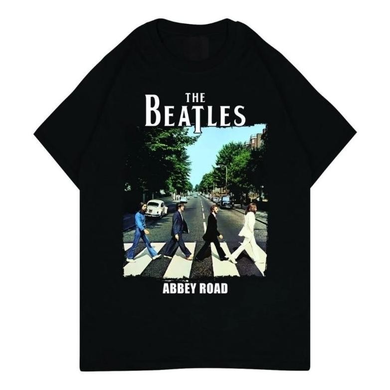 Promo Kaos The Beatles Kaos Band The Beatles Kaos Beatles Katun