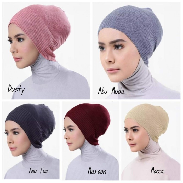Ciput Rajut Kupluk Ciput Kupluk Premium Dalaman Hijab Rajut Premium