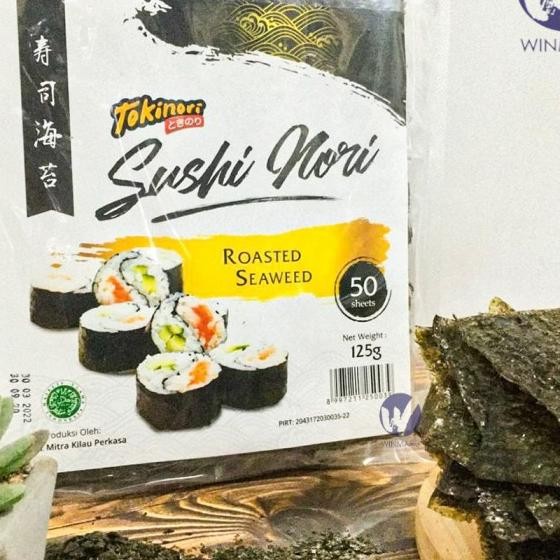 

Tokin Sushi N Seaweed Rumput Laut 50 Sheets/Lembar