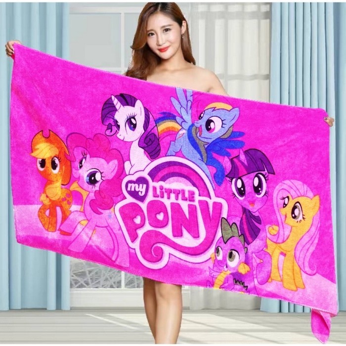 

FREE ONGKIR GROSIR MURAH HANDUK MANDI ANAK KARAKTER LITTLE PONNY KUALITAS PREMIUM FREE ONGKIR