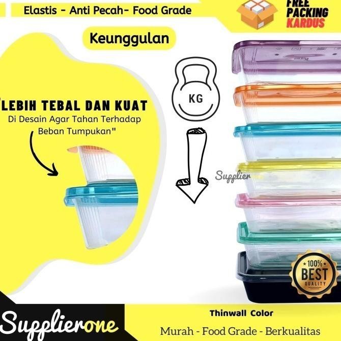 Populer Thinwall 1000 Ml Warna / Thinwall Envi Special Edition Warna