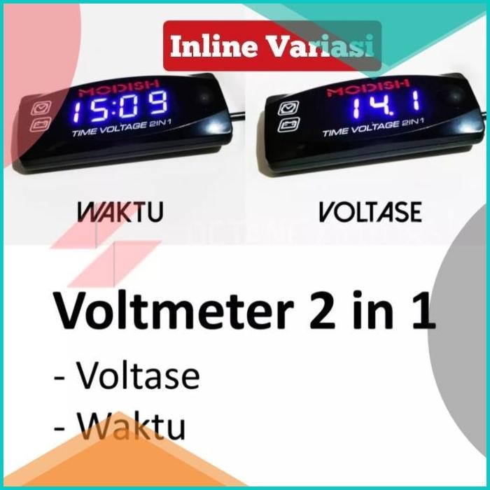 jam digital led modish motor dan mobil 140BZ4 tools