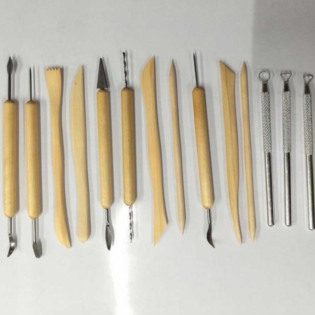

Cutter Pisau Alat Ukir Seni Pahat Art Clay Sculpting