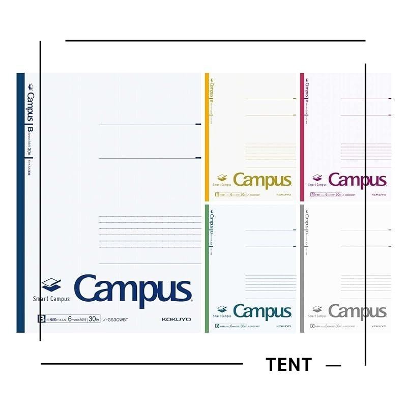 

Buku Catatan KOKUYO Smart Campus B5 Bertitik B bergaris 5 warna Paket No-GS3CWBTX5 B bergaris (6mm) |rWBU1e9b|