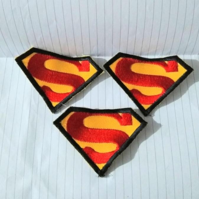 

] Patch Bordir Super Man