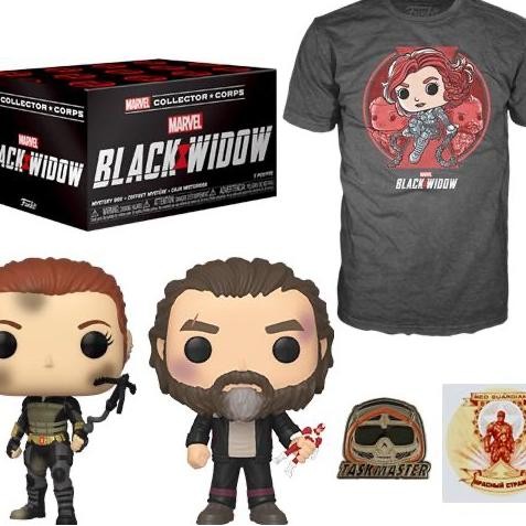 FUNKO POP Funko Exclusive Marvel Collector Corps - Marvel Black Widow Box