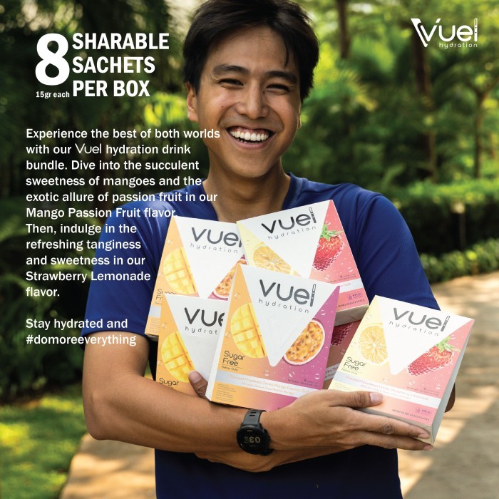 

Vuel Hydration Electrolytes Drink Mix Bundle - 16 Sachets/240G/2Box Terbaik