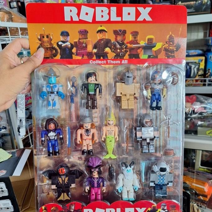 FIGUR SET Mainan Roblox Figure Terbaru Set Isi 12