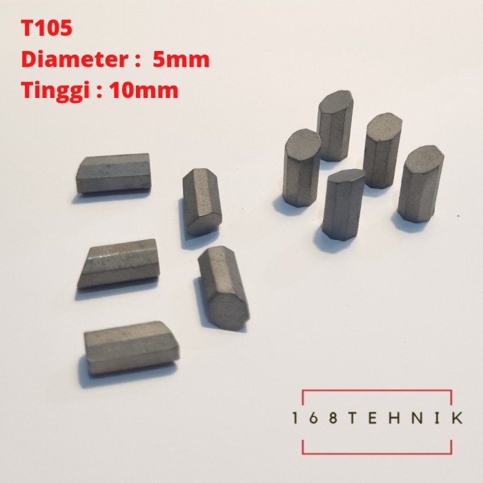 Harga Diskon  Yg-6 T105 Box Isi 437Pc / Pahat Widia Yg6 T105 / Mata Widia T105