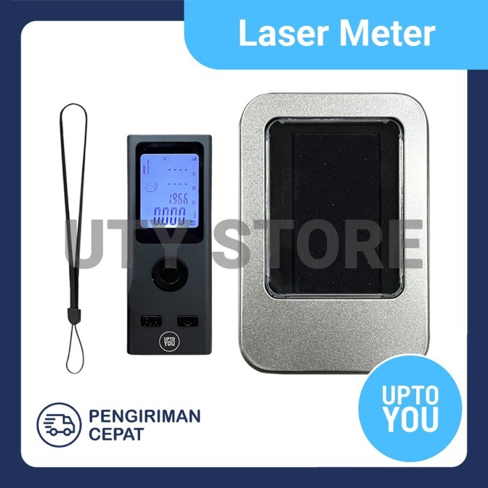 

newgan!! Meteran Laser Digital Distance Pengukur Dimensi