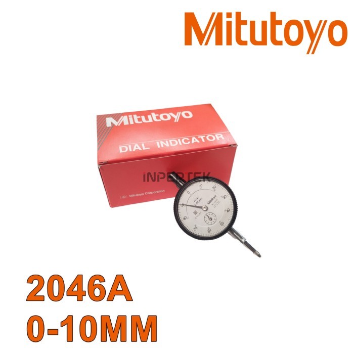

newgan!! Dial Indicator 2046A MITUTOYO Dial Indikator 2046 A Gauge Alat Ukur