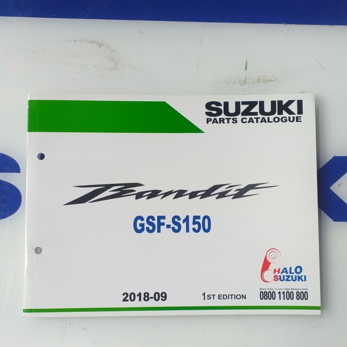 

Buku Part Katalog Suzuki Bandit150 Asli Barang Langka