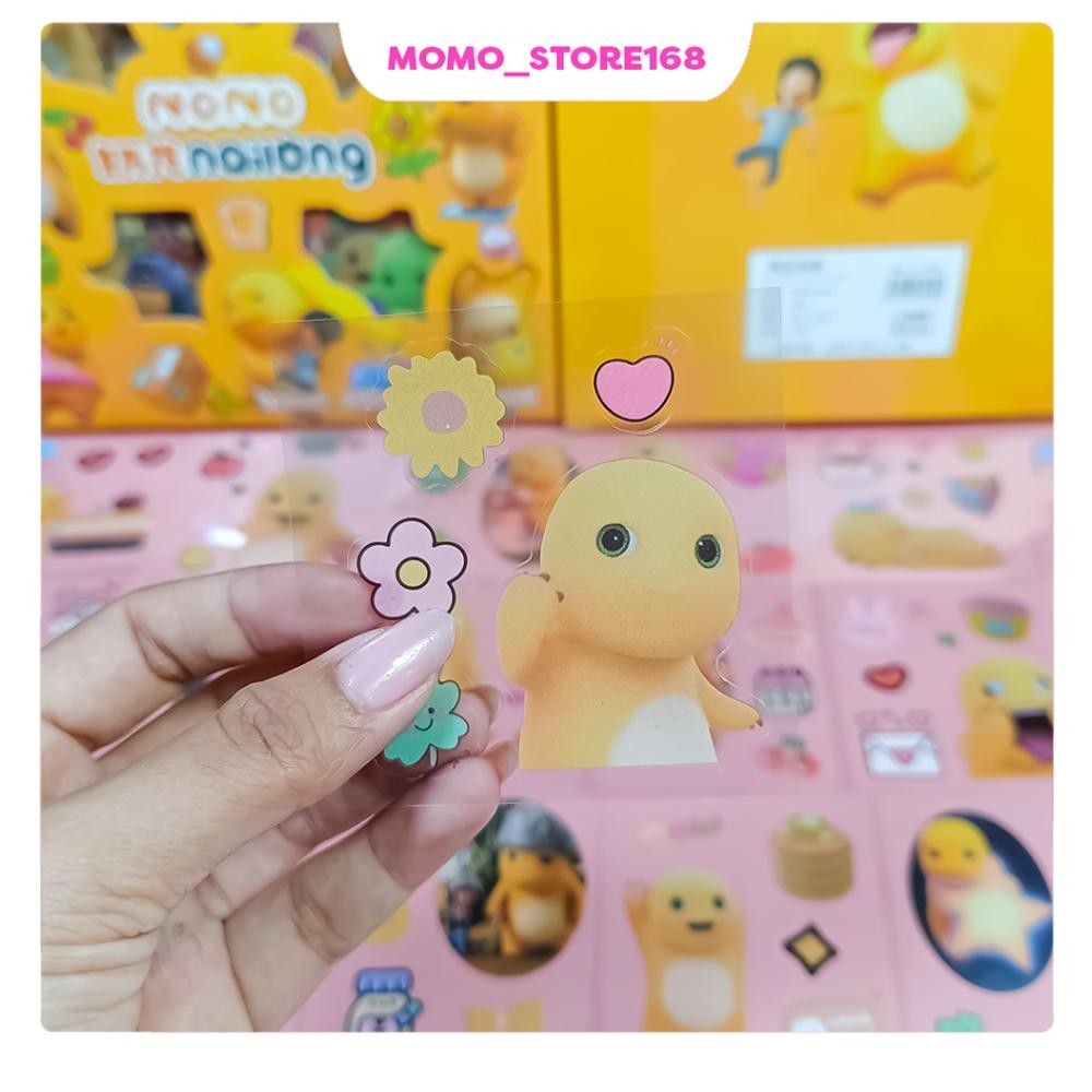 

Stiker Dino Nailong Stiker Momo Nono Cici Dino Nailong Waterproff 100 Lembar Siap Kirim