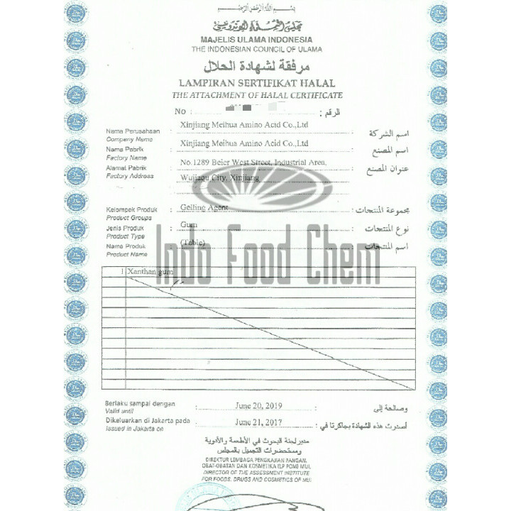 

Xanthan Gum Food Grade Mesh 80 Ex Meihua Diskon