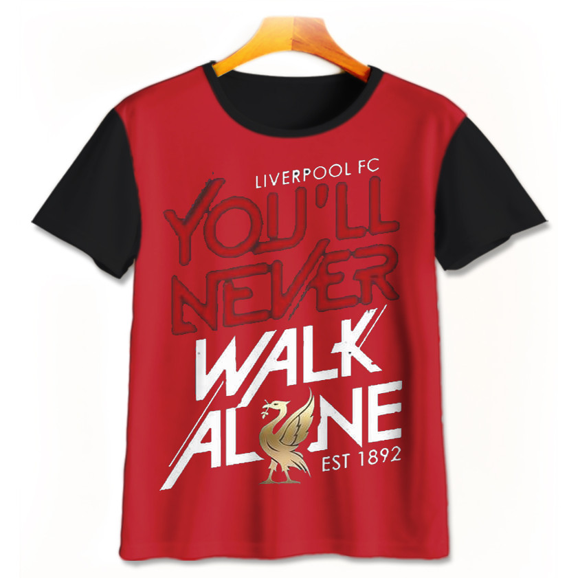 Baju Kaos Anak Bola - Kaos Bola 3D Lucu - Kaos Printing Bola Liverpool Liverpool-2-designWD Limited 