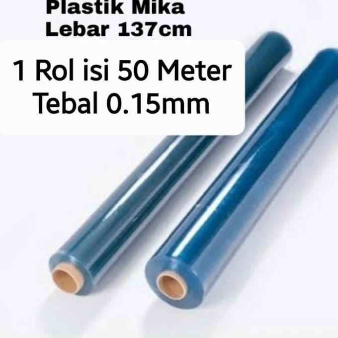 

```````] Plastik Mika 0,15mm Lebar 137cm / Plastik mika 0.15mm Rol