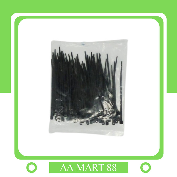 

^^^^^] KABEL TIES 2.5 x 10 cm TEBAL - PENGIKAT KABEL TIS - CABLE TIE