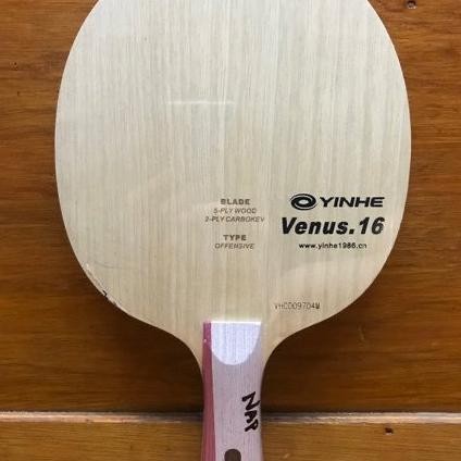 Kayu Bat Tenis Meja Pingpong Yinhe V16 Fl Carbon Kevlar