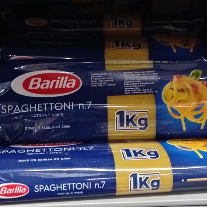 

Kualitas terbaik] barilla spaghettoni no 7 1kg