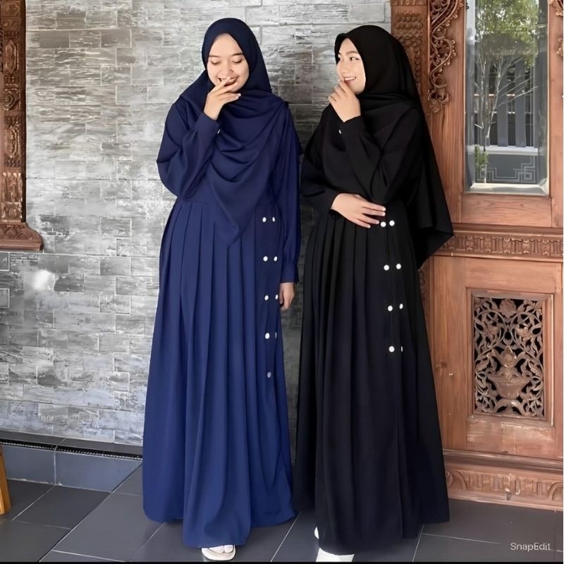 Pakaian Gamks Kekinian Gamis Import Premium Gms Casual Gamus Muslim Polos Baju Gamis Premium Bju Mus