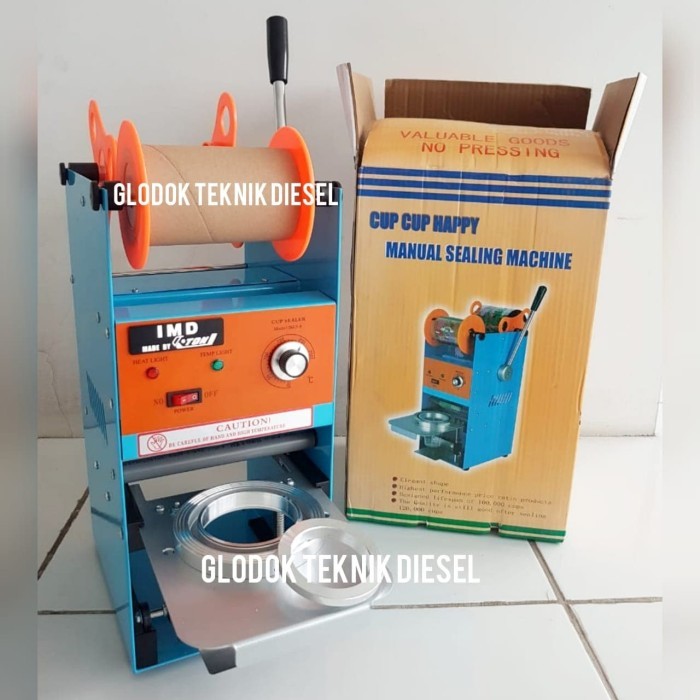 MESIN CUP SEALER PRESS GELAS PLASTIK ORIGINAL BEST SELLER