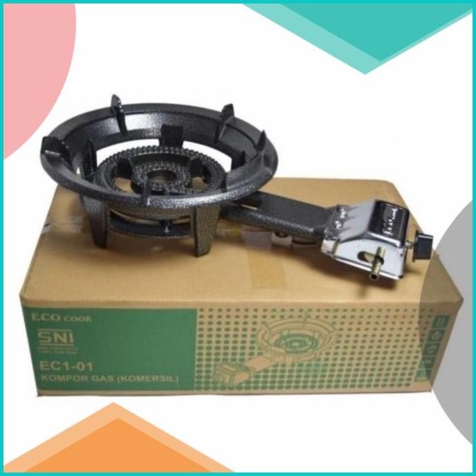 Kompor Cor Eco Cook / Kompor Mawar 1 Tungku EcoCook EC1-01 140BZ4 too
