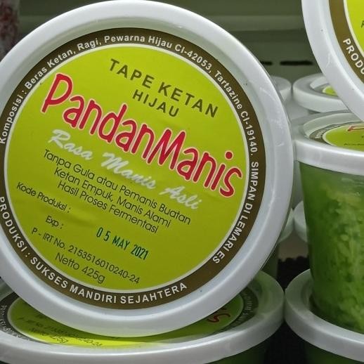 

`````````] pandan wangi tape ketan hijau 425gr