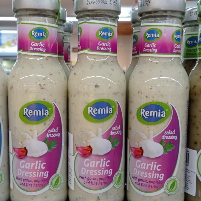 

_^_^_^] remia salad cream garlic 250ml