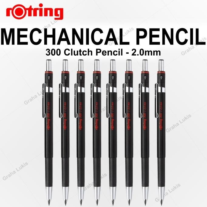 

TERBARU - Rotring 300 Clutch Pencil 2mm