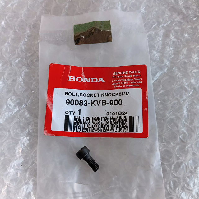 Bolt Socket Knock 5Mm Beat Pcx AHM 90083-KVB-900