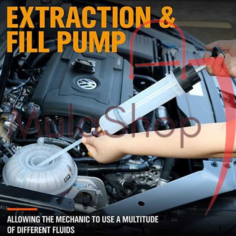Pompa Transfer Oil Extractor Syringe 500ml - NC01